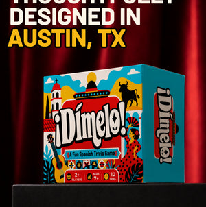 NEW Dímelo Bilingual Trivia Card Game