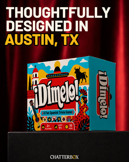 NEW Dímelo Bilingual Trivia Card Game