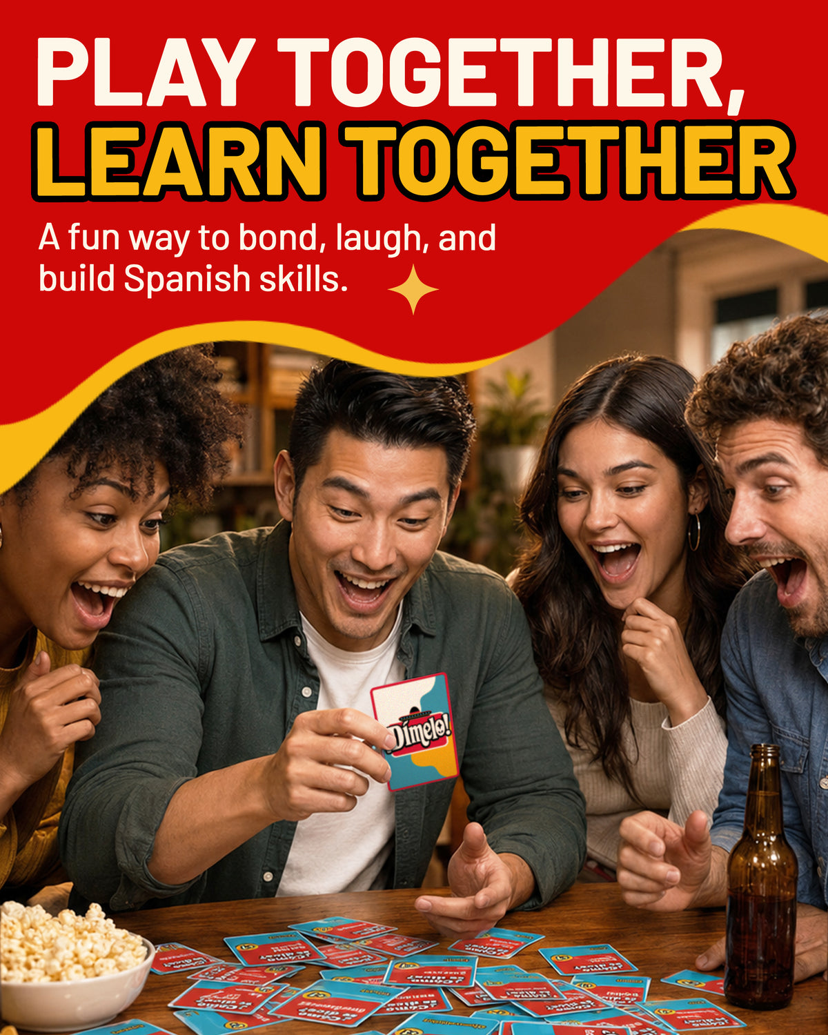 NEW Dímelo Bilingual Trivia Card Game